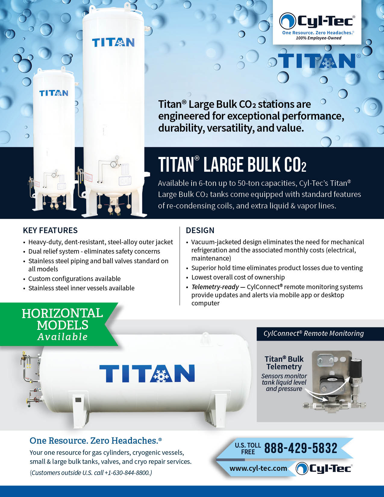 Titan Large Bulk CO2